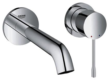 Grohe Essence Σετ Μίκτης & Στόμιο Εντοιχισμού Νιπτήρα 1 Εξόδου Chrome