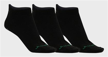 GSA 365 Αθλητικές Κάλτσες Μαύρες 3 Ζεύγη