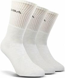 GSA Aero X3 Αθλητικές Κάλτσες Λευκές 3 Ζεύγη από το Sportcafe
