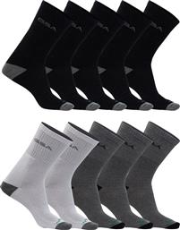 GSA Αθλητικές Κάλτσες Πολύχρωμες 10 Ζεύγη