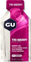 GU Energy Gel με Γεύση Tri Berry 32gr