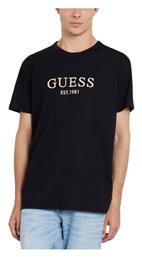 Guess Ανδρικό T-shirt Κοντομάνικο Μαυρο- Ροζ από το ProjectShops