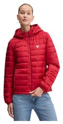 Guess Μπουφάν Puffer Red από το Gruppo Mossialos