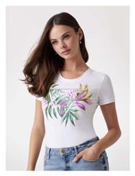 Guess Cn Ss Leaf Triangle T-shirt