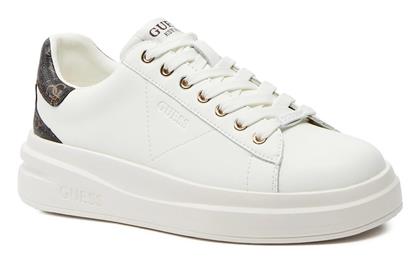 Guess Elbina Γυναικεία Ανατομικά Sneakers Λευκά από το Favela