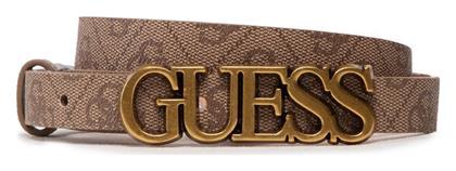 Guess Γυναικεία Ζώνη Καφέ
