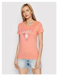 Guess Γυναικείο T-shirt Coral