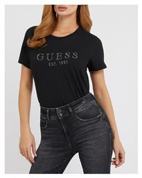 Guess Γυναικείο T-shirt Μαύρο από το Modivo