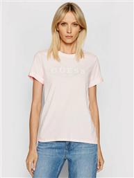 Guess Γυναικείο T-shirt Ροζ από το Spartoo