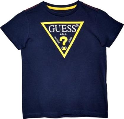 Guess Παιδικό T-shirt για Αγόρι Navy Μπλε από το Troumpoukis