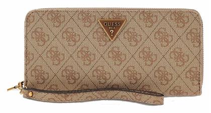 Guess Laurel Sg Slg SWSG8500460 Μεγάλο Γυναικείο Πορτοφόλι Μπεζ