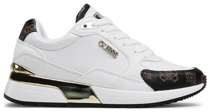 Guess Moxea Γυναικεία Sneakers Λευκά από το Spartoo