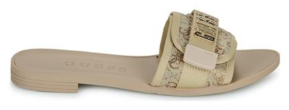 Guess Mules Μπεζ FLJELYLEL19-GOLD