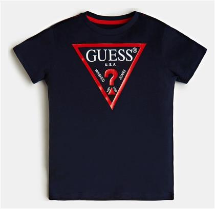 Guess Παιδικό T-shirt Μπλε σκούρο, κόκκινο
