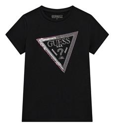 Guess Παιδικό T-shirt Μαύρο