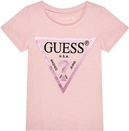 Guess Παιδικό T-shirt Ροζ