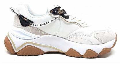 Guess Runners Micola Γυναικεία Chunky Sneakers Λευκά από το Notos