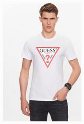 Guess T-shirt Λευκό από το Modivo