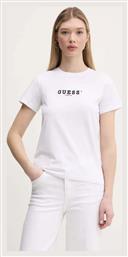 Guess T-Shirt Λευκο