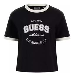 Guess T-Shirt Μαύρο