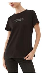 Guess T-Shirt Μαύρο V3BI11J1314-JBLK