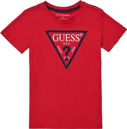 Guess Theronn Παιδικό T-shirt Κόκκινο από το Spartoo