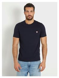 Guess Triangle Ανδρικό T-shirt Κοντομάνικο Σκούρο Μπλέ από το Modivo