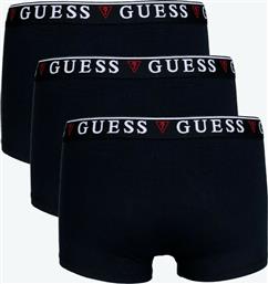 Guess Trunk Ανδρικά Μποξεράκια Μαύρα 3Pack από το Spartoo