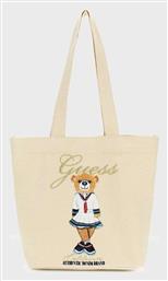 Guess Τσάντα Shopping Bag 32x30x9cm J5rz18wgri0-g012 Εκρού Κορίτσι