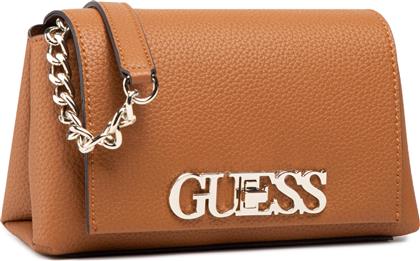 Guess Uptown Chic VG Mini HWVG7301780 Γυναικεία Flap Bag 'Ωμου σε Ταμπά χρώμα από το Modivo