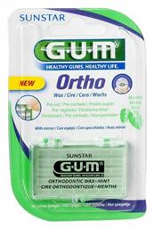 GUM Ortho Wax 724 Mint 1τμχ