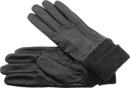 Guy Laroche 98959 Μαύρα Ανδρικά Δερμάτινα Γάντια από το Brandbags