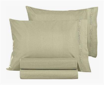 Guy Laroche Color Plus Σετ Μαξιλαροθήκες Olive 50x70εκ.