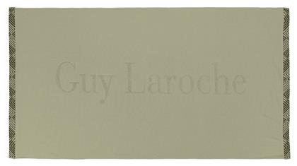Guy Laroche Snap Πετσέτα Θαλάσσης Βαμβακερή Πράσινη Khaki