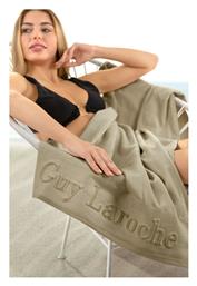 Guy Laroche Varadero Πετσέτα Θαλάσσης Βαμβακερή Khaki