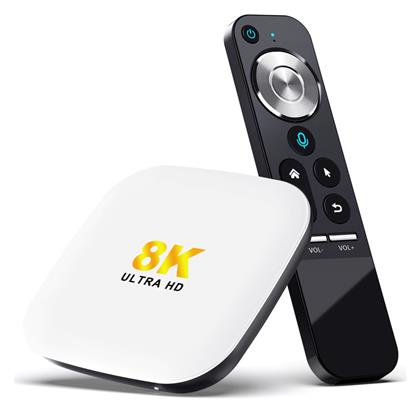 H96 Max TV Box M2 8K UHD με WiFi USB 3.0 4GB RAM και 64GB Αποθηκευτικό Χώρο με Λειτουργικό Android 13.0