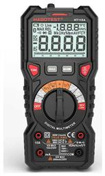 Habotest Ψηφιακό Πολύμετρο True RMS με Μέτρηση AC / DC / Αντίστασης / Χωρητικότητας / Θερμοκρασίας HT118A