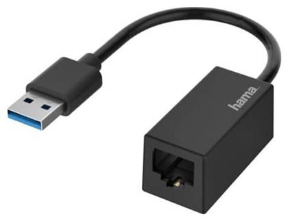 HAMA 00200325 USB Αντάπτορας Δικτύου για Ενσύρματη σύνδεση Gigabit Ethernet