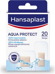 Hansaplast Aδιάβροχα και Αποστειρωμένα Αυτοκόλλητα Επιθέματα Aqua Protect 20τμχ από το ΑΒ Βασιλόπουλος