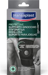 Hansaplast Sport Adjustable Επιγονατίδα με Οπή σε Μαύρο χρώμα