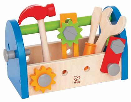 Hape Παιδικό Εργαλείο Fix-It από Ξύλο για 3+ Ετών 14,0 εκ. 17τμχ από το Moustakas Toys