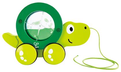 Hape Push & Pull Συρόμενη Χελώνα Tito για 10+ Μηνών από το Moustakas Toys