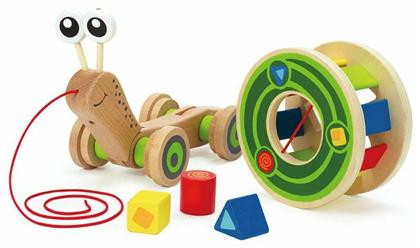 Hape Συρόμενο Σαλιγκάρι για 12+ Μηνών από το Moustakas Toys