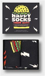 Happy Socks Burger Κάλτσες Πολύχρωμες 2Pack από το Parex