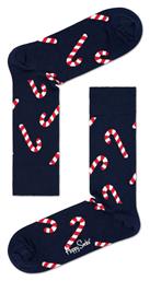 Happy Socks Candy Cane Ανδρικές Χριστουγεννιάτικες Κάλτσες Μπλε 1 Pack από το Favela