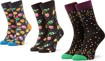 Happy Socks Celebration Ανδρικές Κάλτσες Με Σχέδια Πολύχρωμες 3Pack XCEL08-9300 από το Plus4u