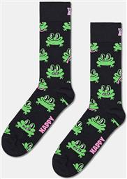 Happy Socks Frog Κάλτσες Μαύρες από το Favela