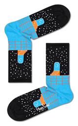 Happy Socks Future Unknown Ανδρικές Κάλτσες Μαύρες από το Z-mall