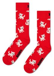 Happy Socks Γυναικείες Κάλτσες Red
