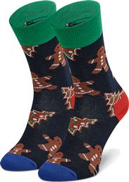 Happy Socks Gingerbread Cookies Gift Box Unisex Χριστουγεννιάτικες Κάλτσες Μπλε από το Troumpoukis